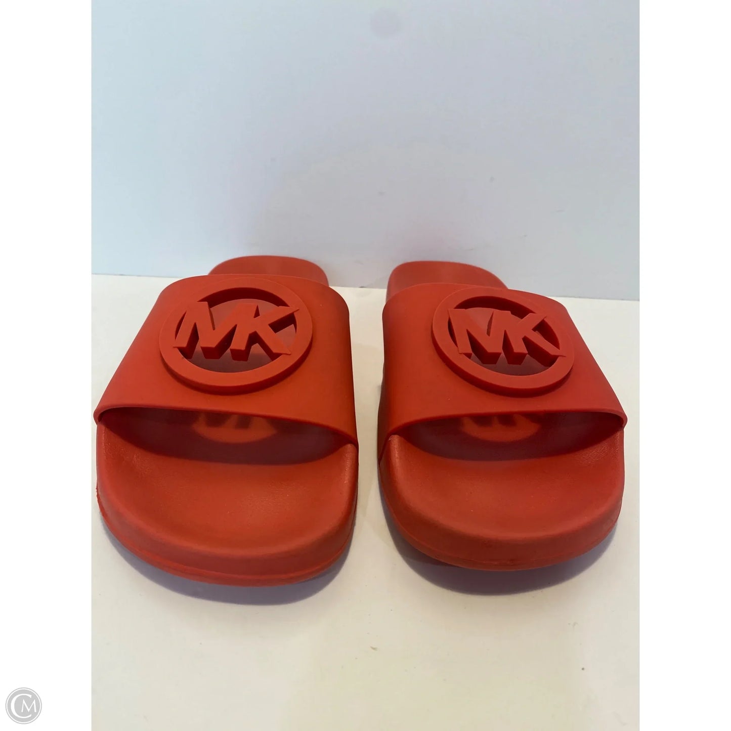 Sandals Flats By Michael By Michael Kors In Red, Size: 8