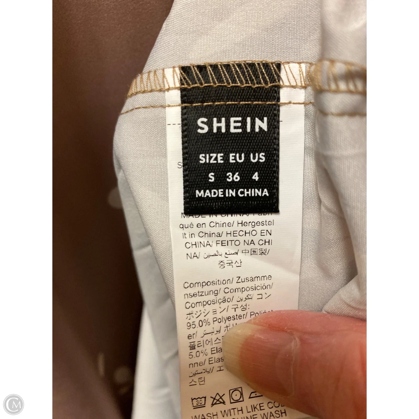 Dress Casual Maxi By Shein In Taupe, Size: S