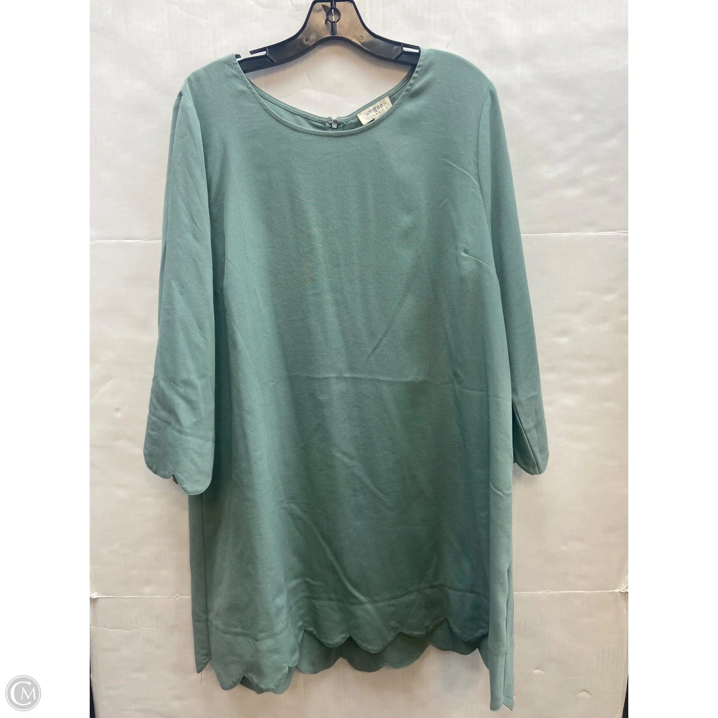 Dress Casual Midi By Umgee In Green, Size: L