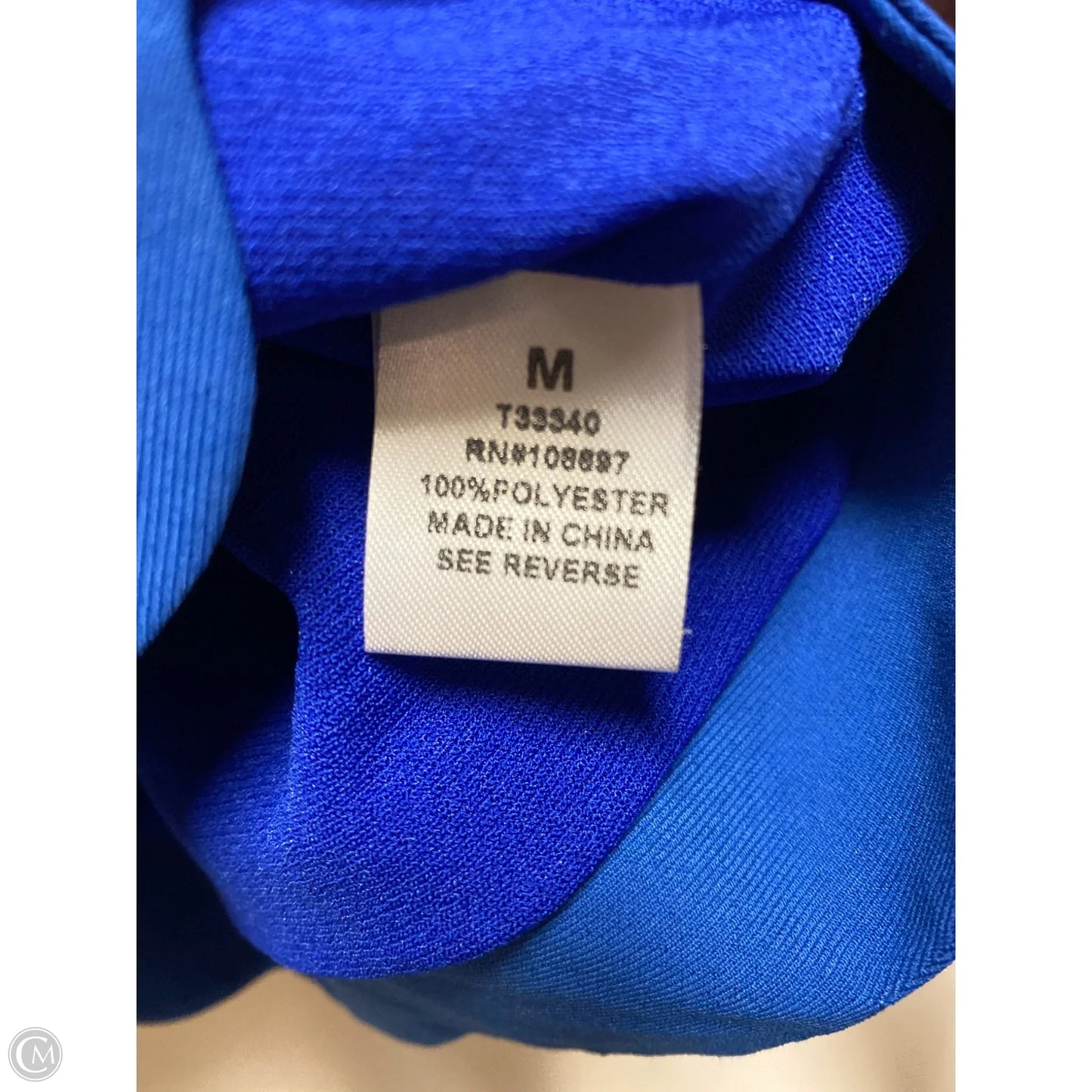 Top Sleeveless By Alice Blue In Blue, Size: M