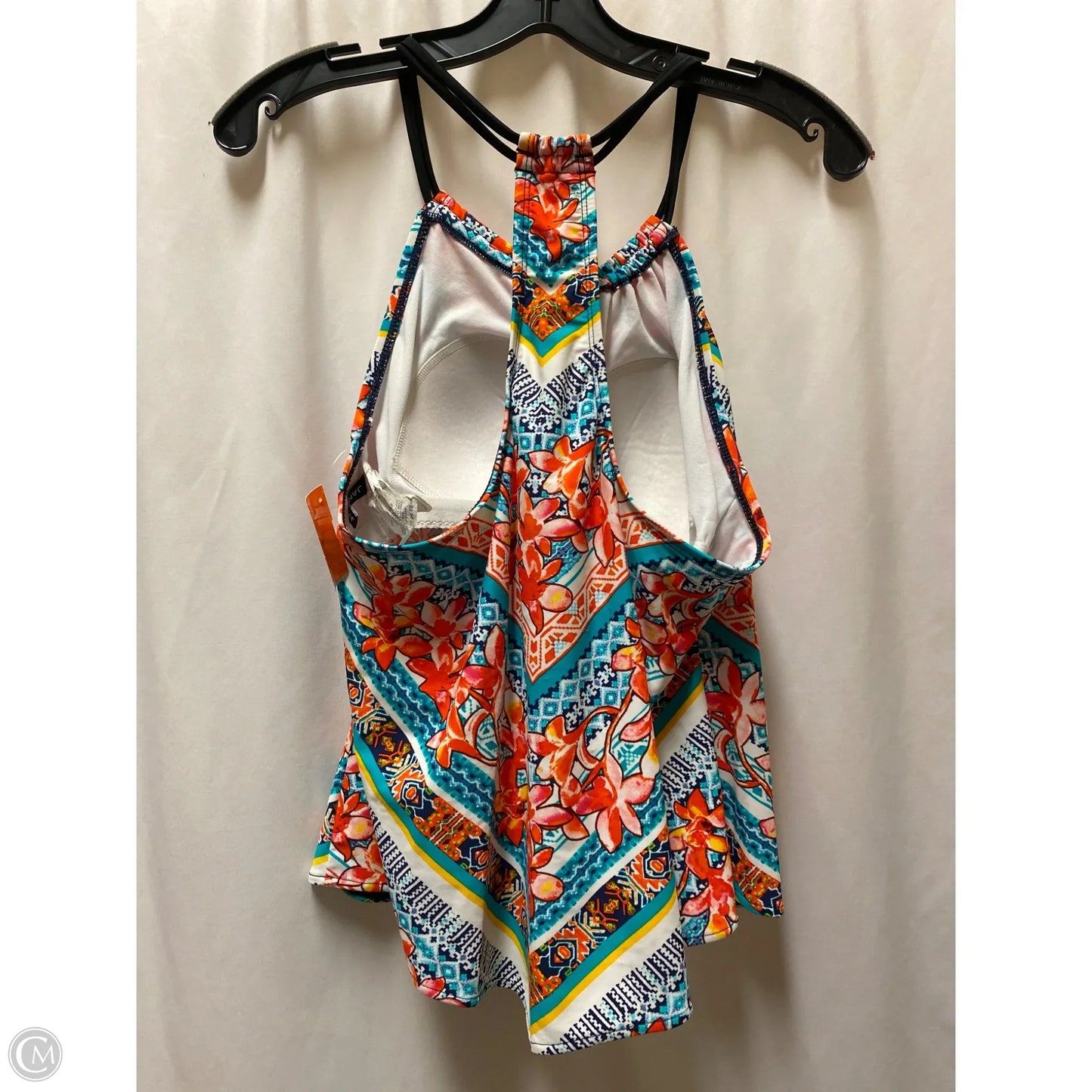 Swimsuit Top By Jantzen In Red, Size: L