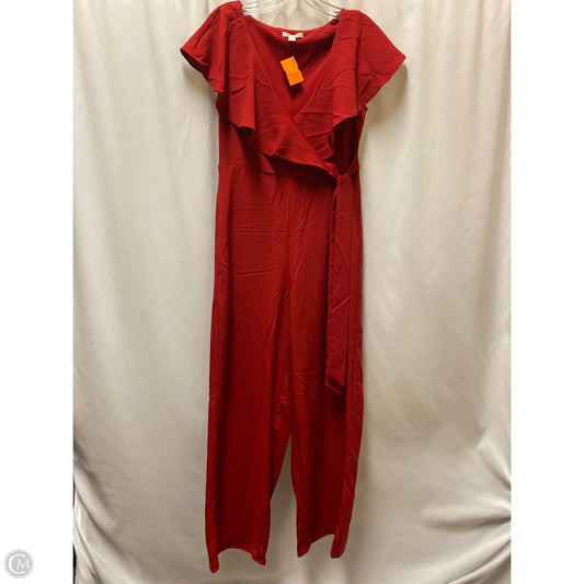 Jumpsuit By Miami In Red, Size: M