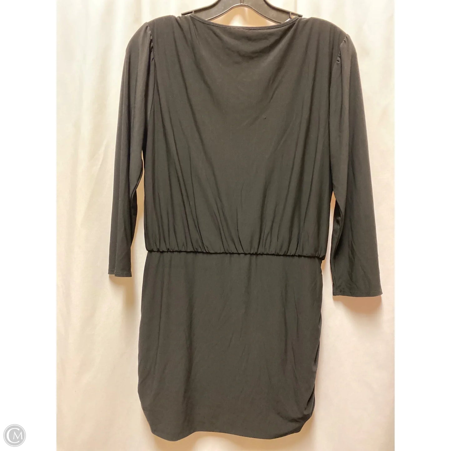 Dress Casual Midi By White House Black Market In Black, Size: S