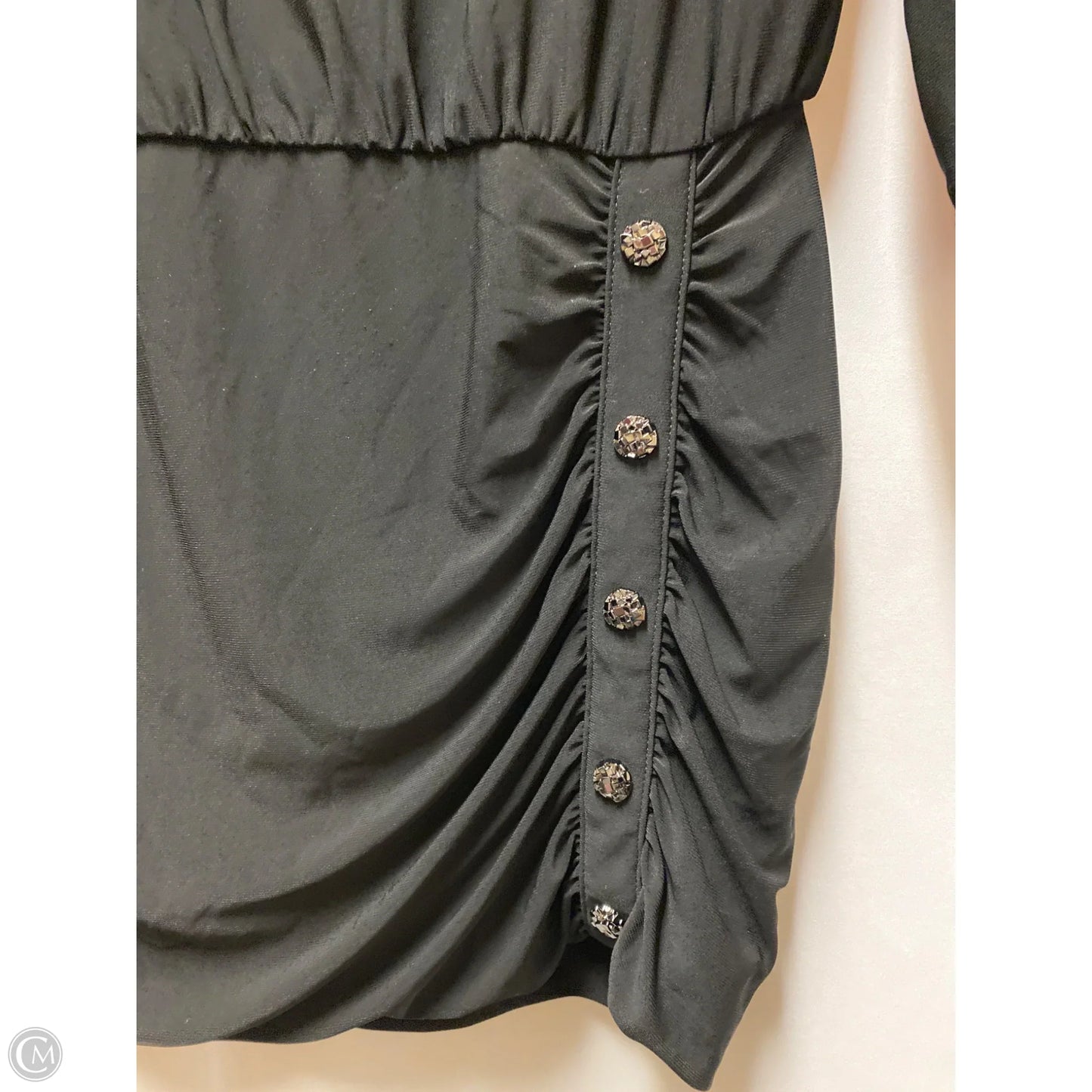 Dress Casual Midi By White House Black Market In Black, Size: S