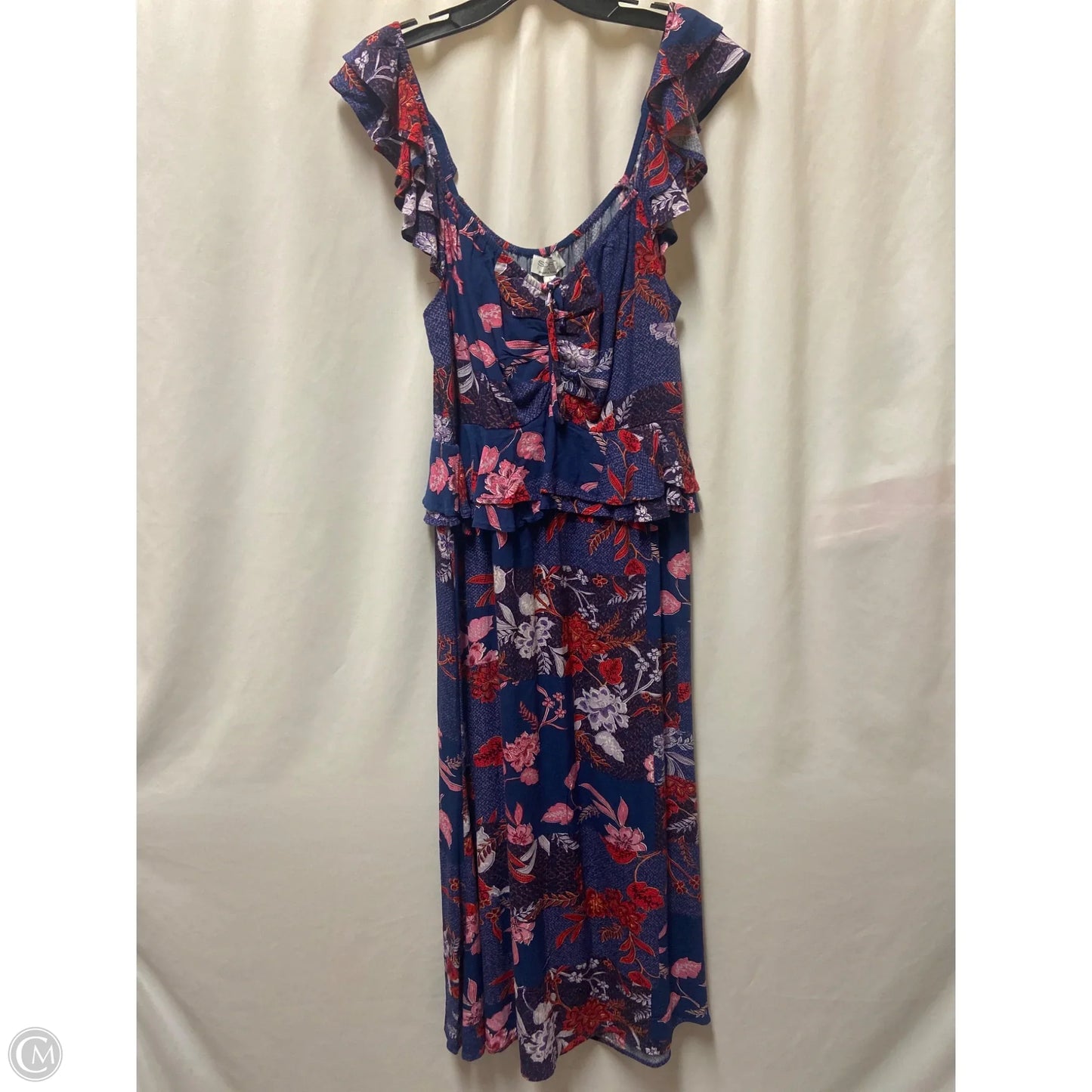 Dress Casual Maxi By Sofia By Sofia Vergara In Navy, Size: L