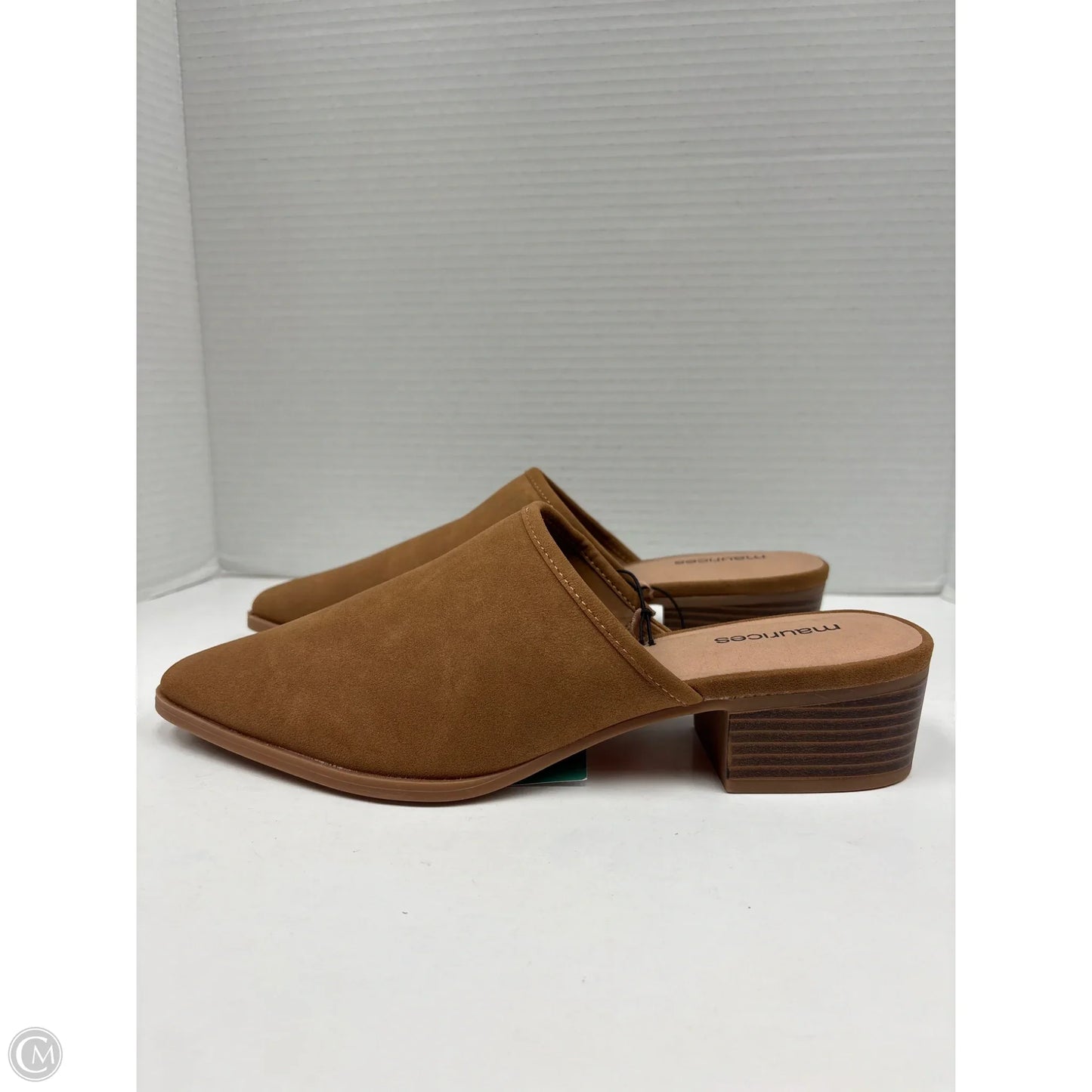 Shoes Heels Wedge By Maurices In Brown, Size: 9.5