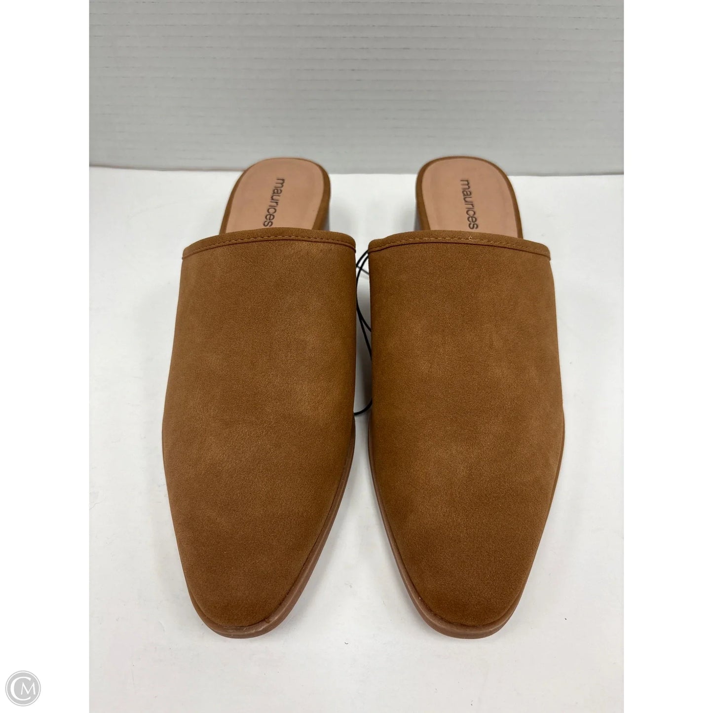 Shoes Heels Wedge By Maurices In Brown, Size: 9.5