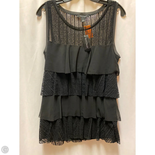 Top Sleeveless By White House Black Market In Leopard Print, Size: L