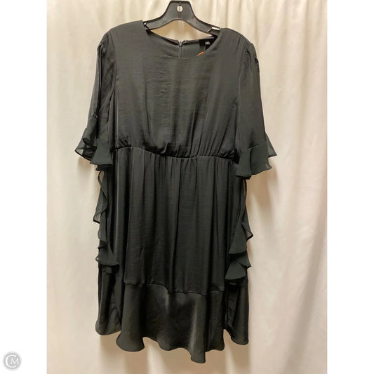 Dress Casual Midi By Who What Wear In Black, Size: M