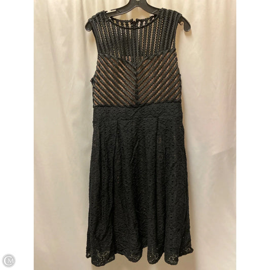 Dress Casual Midi By New York And Co In Black, Size: M