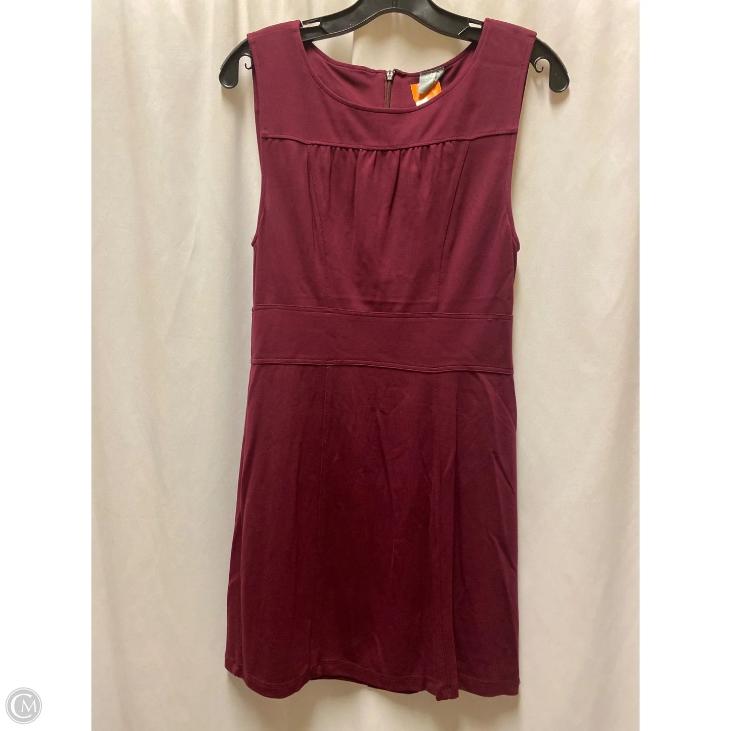 Dress Casual Short By Bobi In Maroon, Size: S