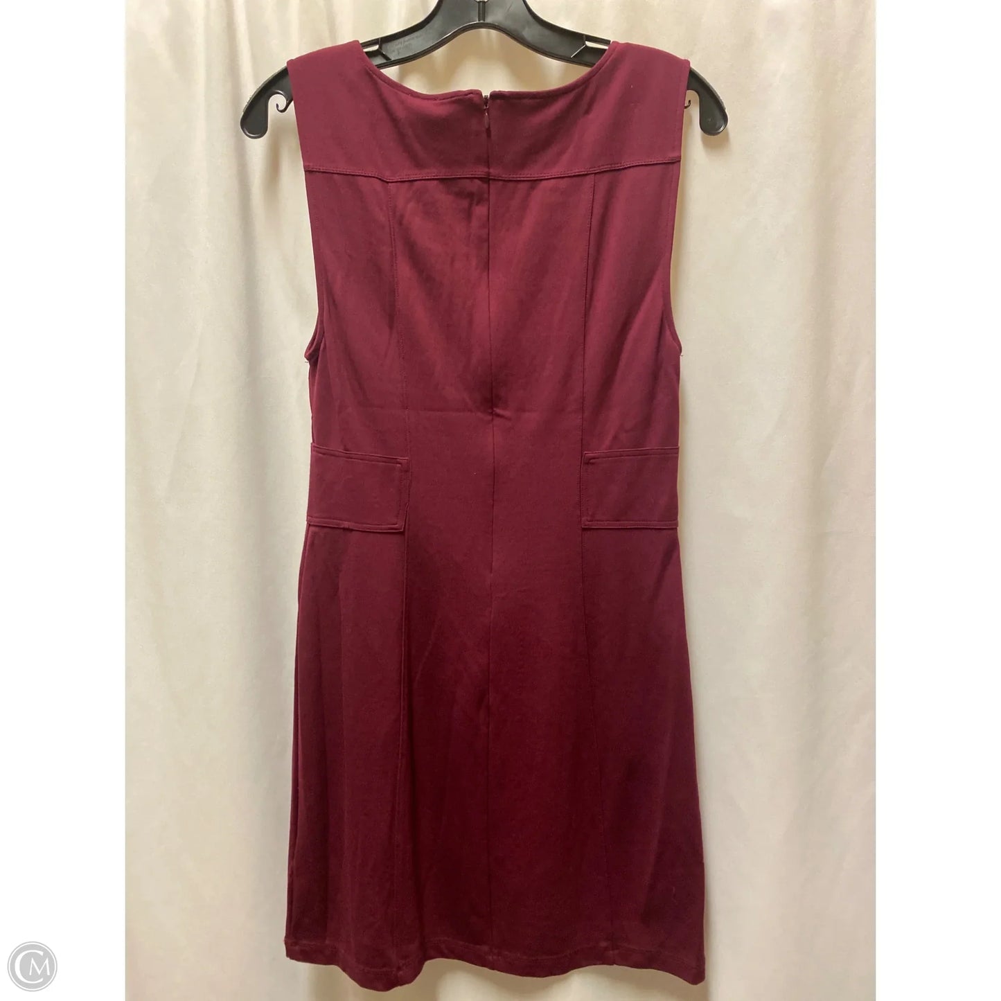 Dress Casual Short By Bobi In Maroon, Size: S