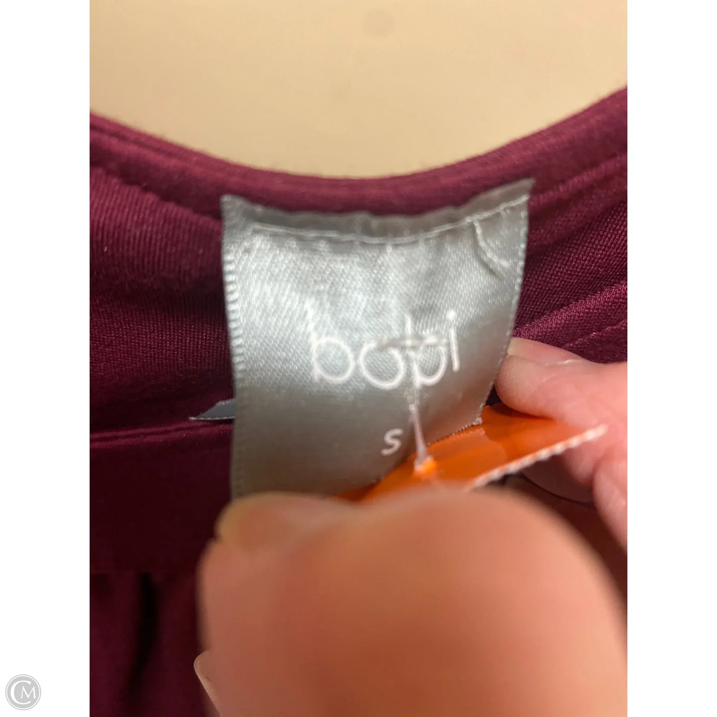 Dress Casual Short By Bobi In Maroon, Size: S