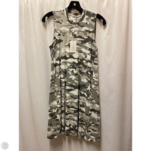 Dress Casual Midi By Mudpie In Grey, Size: S