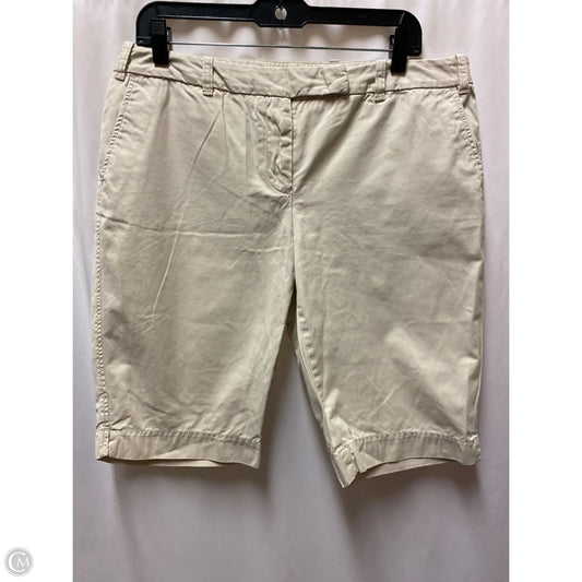 Shorts By Tommy Hilfiger In Tan, Size: 12