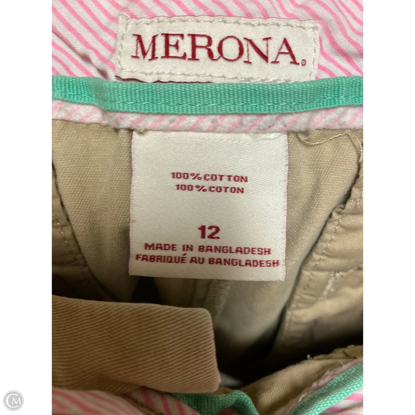 Shorts By Merona In Beige, Size: 12
