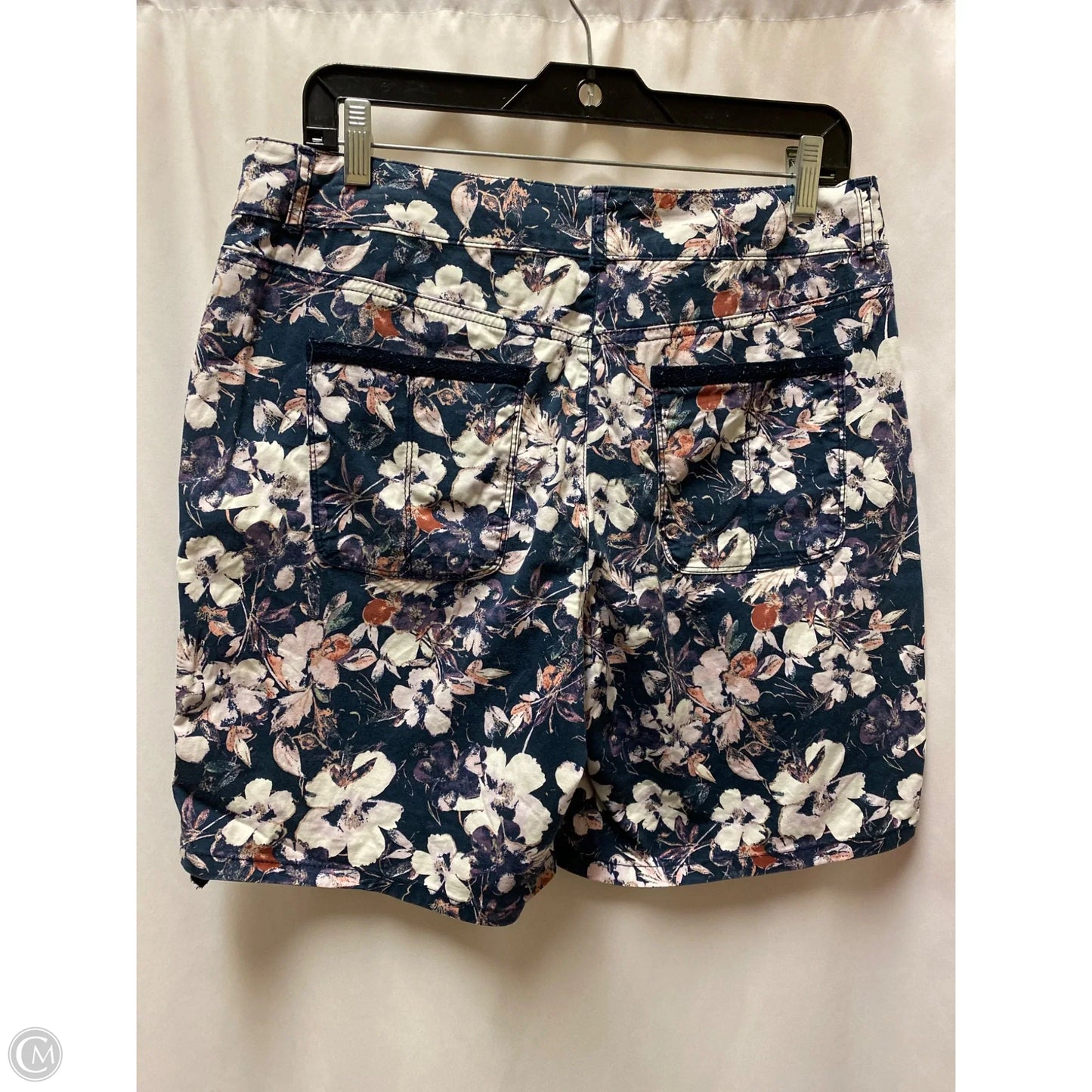 Shorts By Gloria Vanderbilt In Navy, Size: 8