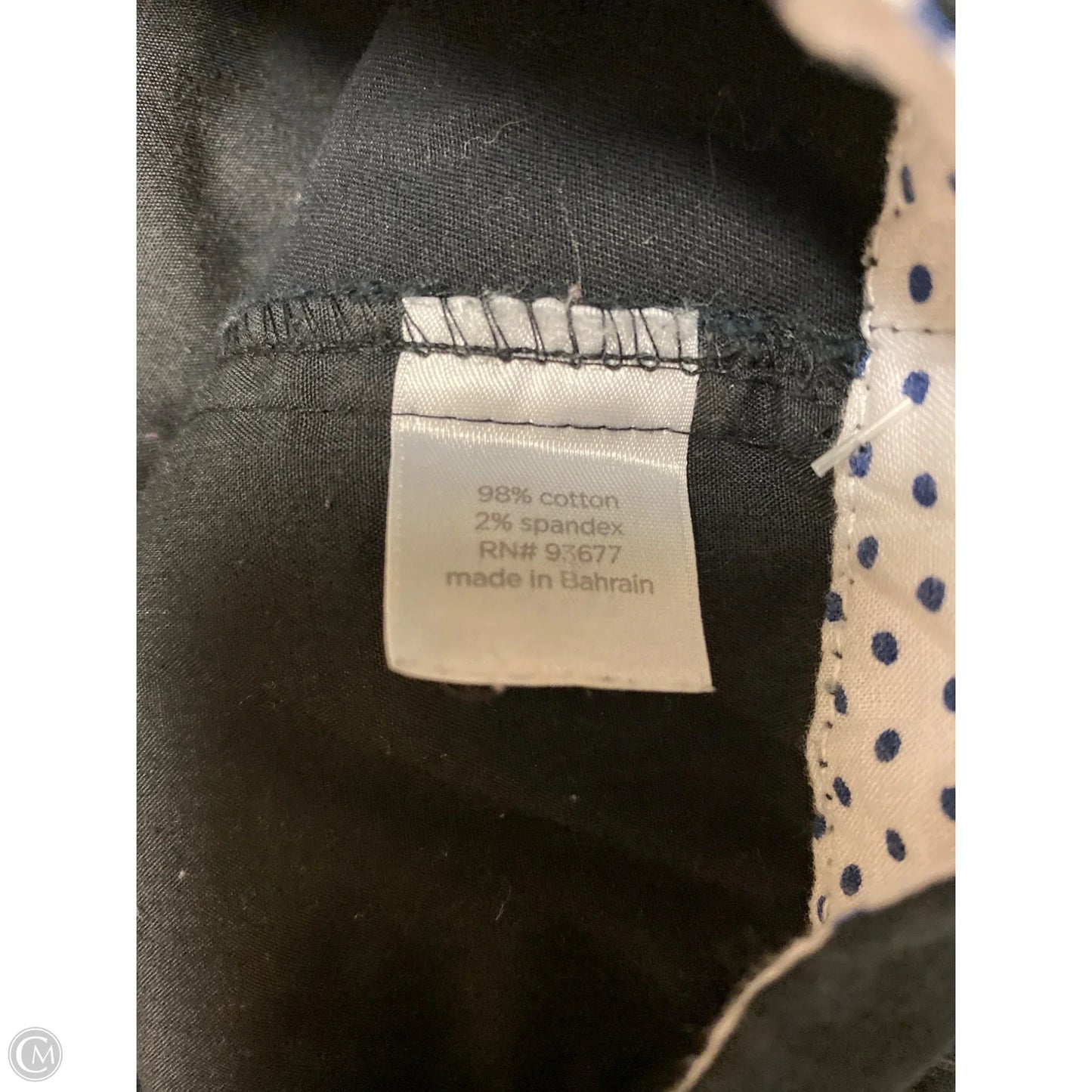 Shorts By Jcp In Black, Size: 18
