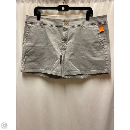 Shorts By Liz Claiborne In Grey, Size: 16