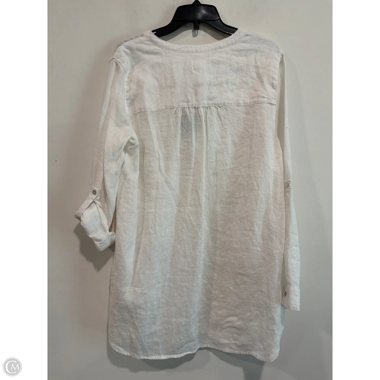 Swimwear Cover-up By Sigrid Olsen In White, Size: M
