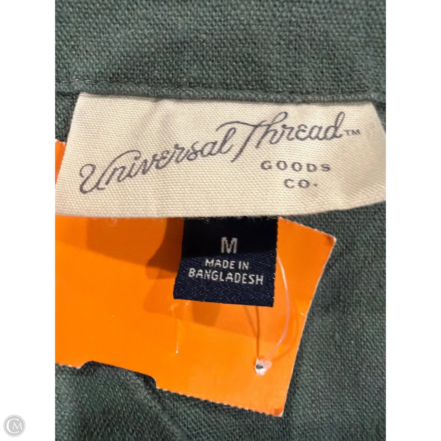 Top Short Sleeve By Universal Thread In Green, Size: M