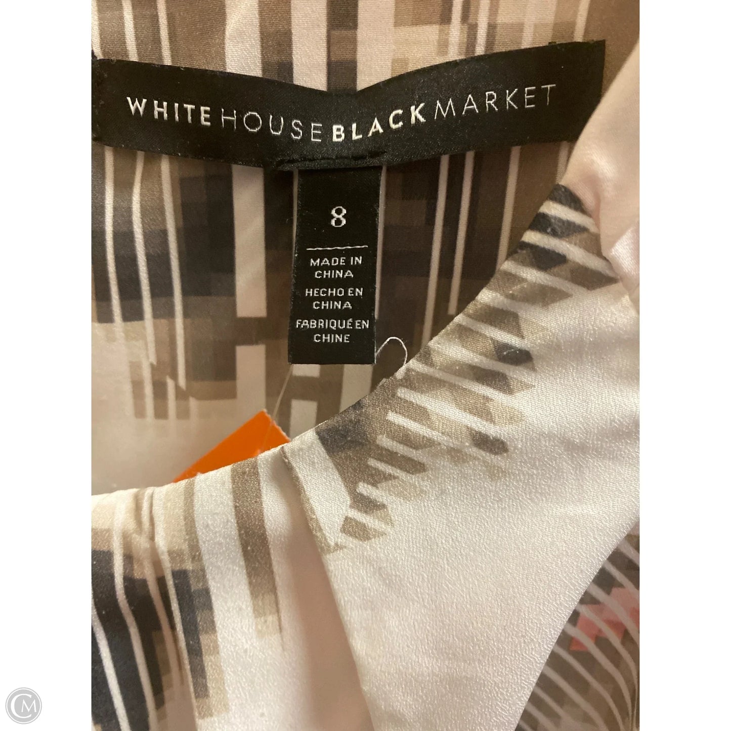 Top Sleeveless By White House Black Market In White, Size: M