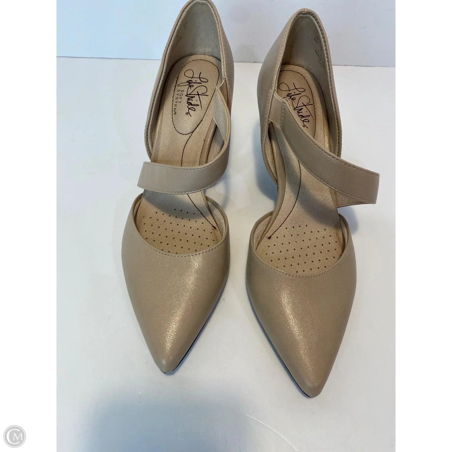 Shoes Heels Kitten By Life Stride In Beige, Size: 6
