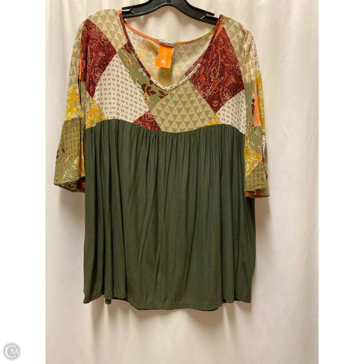 Top Short Sleeve By Clothes Mentor In Green, Size: S