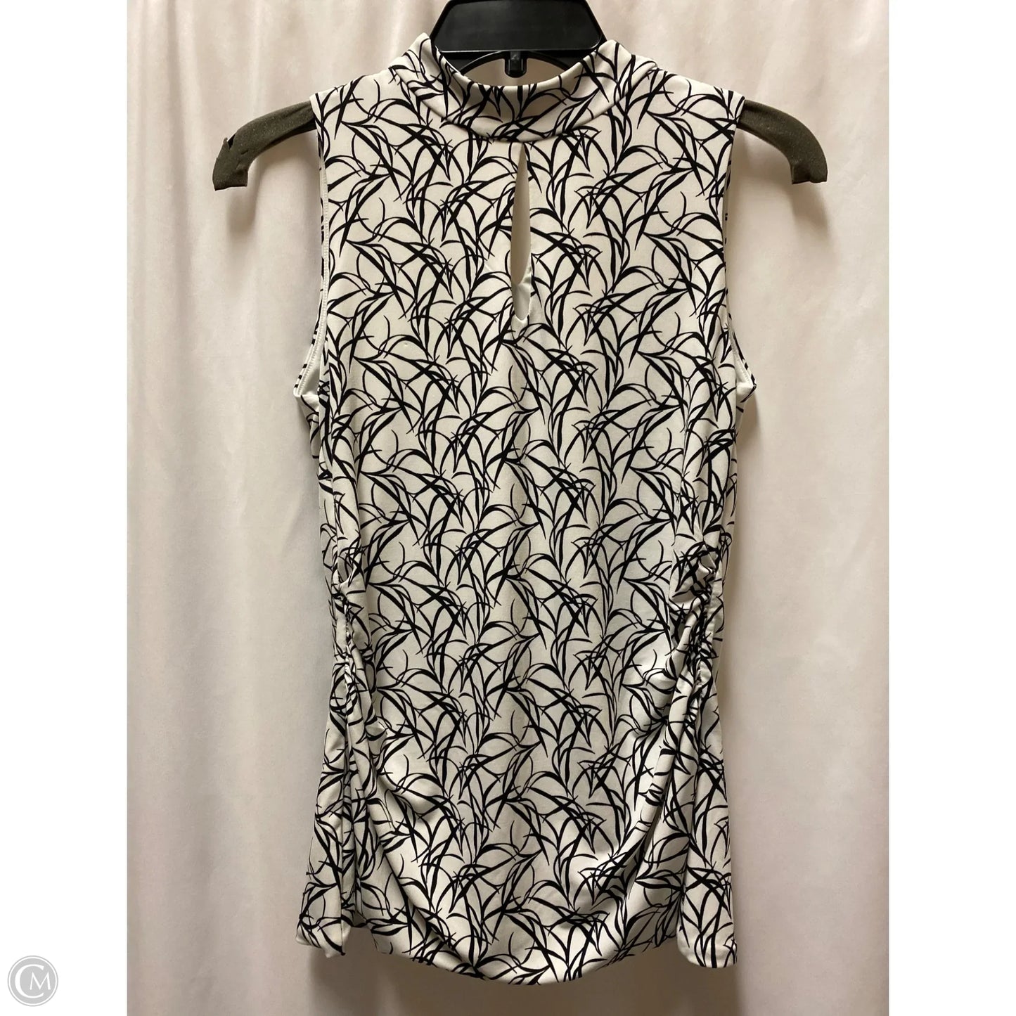 Top Sleeveless By White House Black Market In Black & White, Size: S