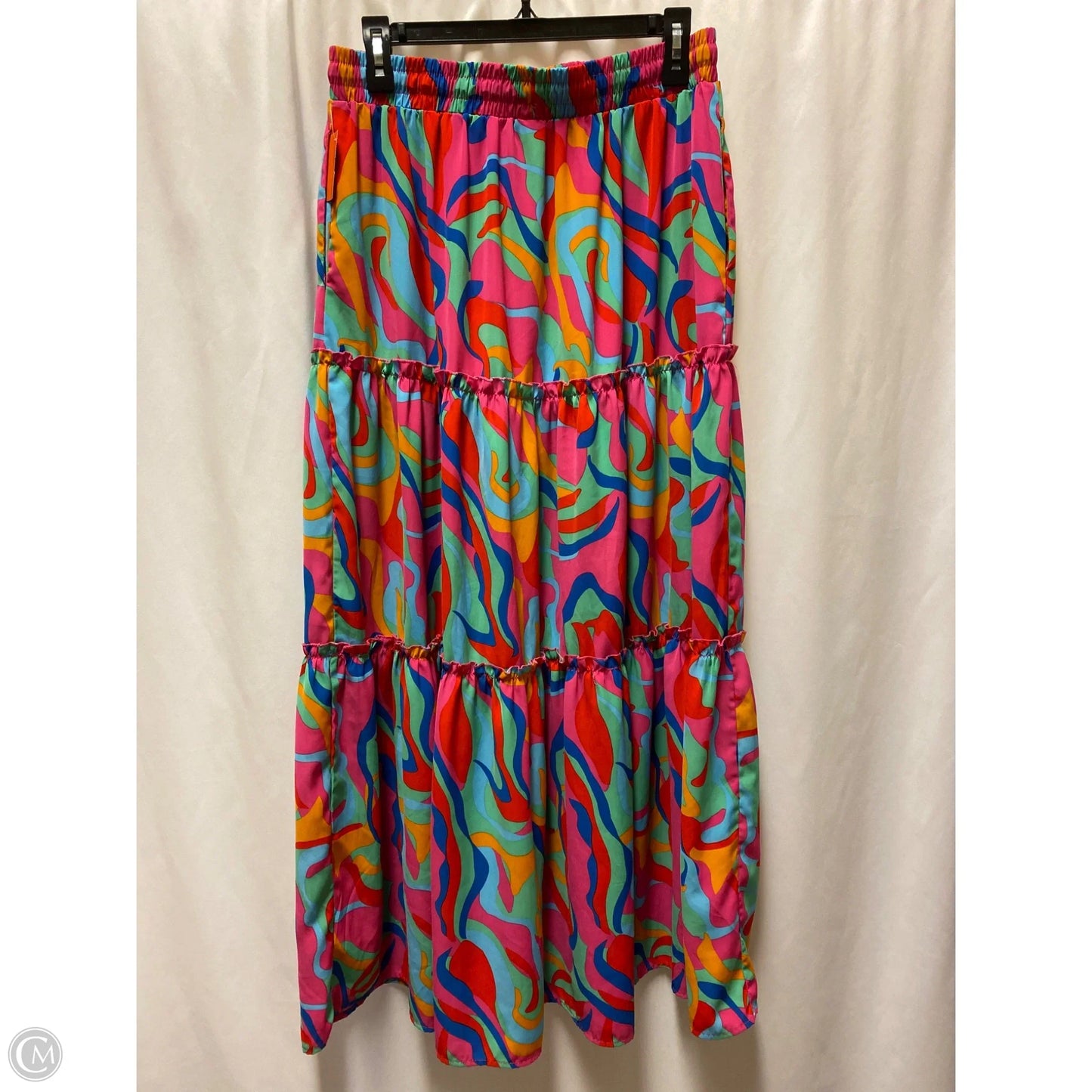 Skirt Maxi By Clothes Mentor In Pink, Size: L