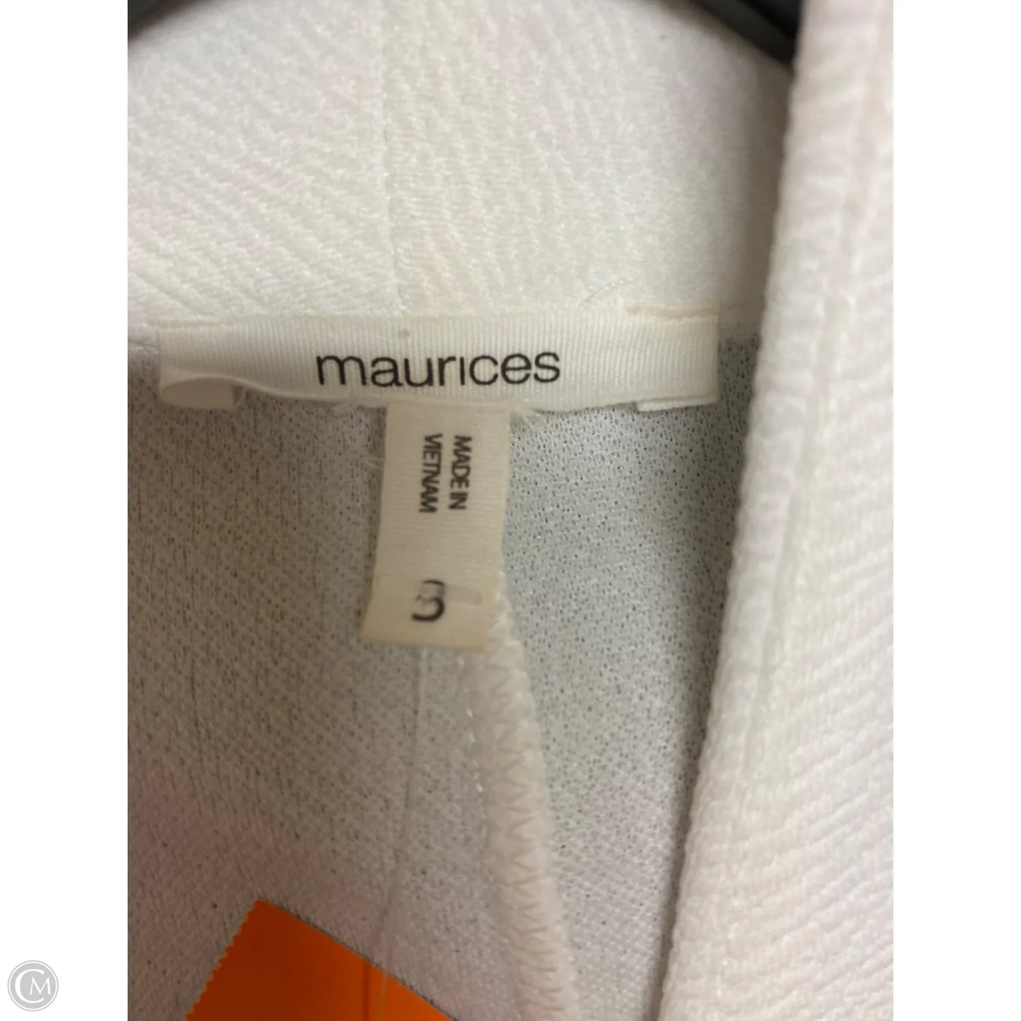 Blazer By Maurices In White, Size: 3x