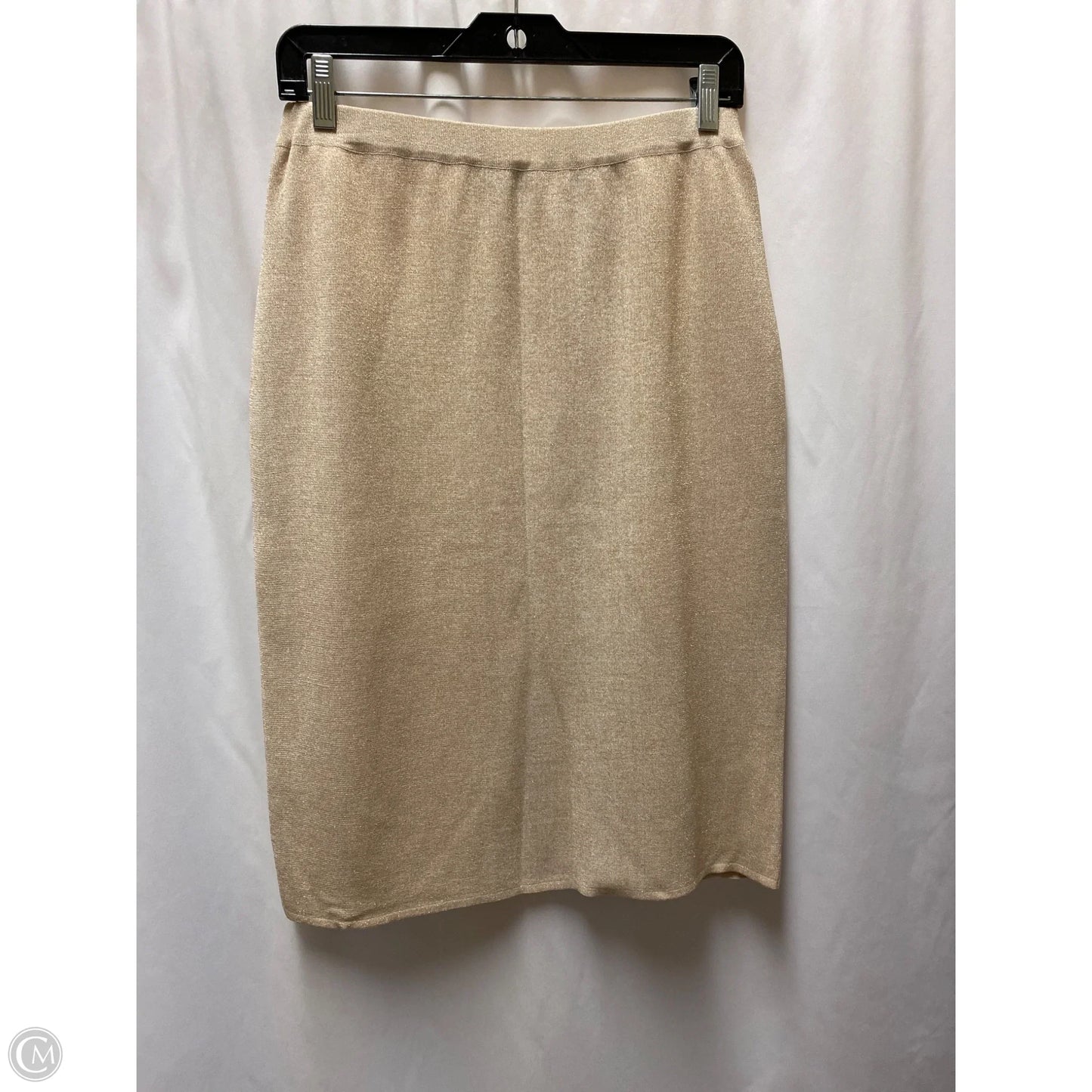 Skirt Mini & Short By Ming Wang In Gold, Size: S