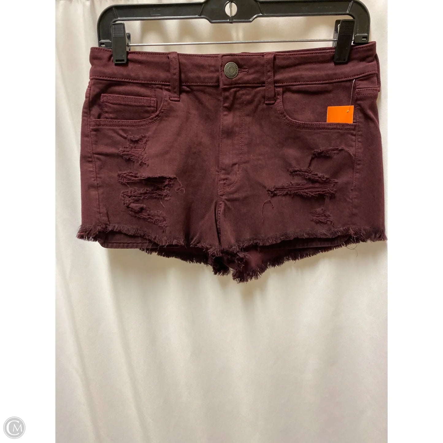 Shorts By American Eagle In Maroon, Size: 8