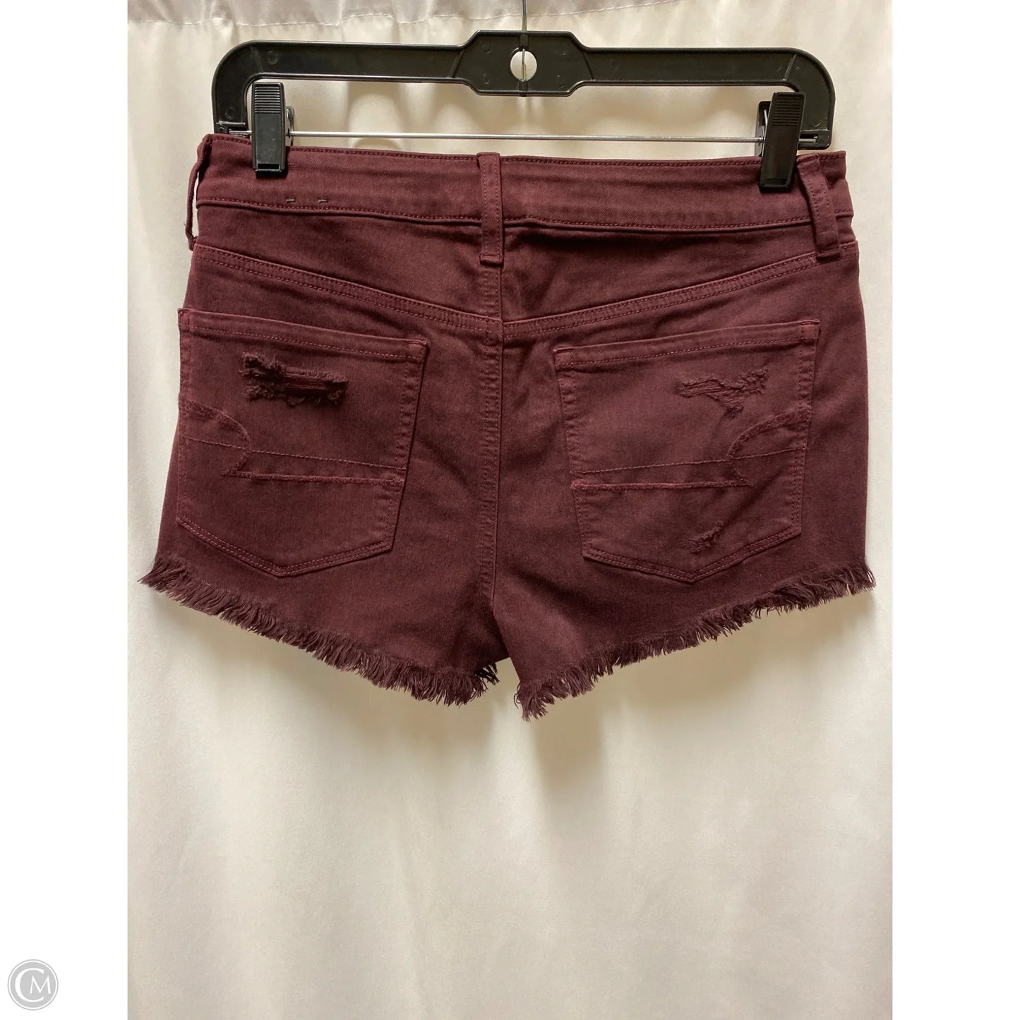 Shorts By American Eagle In Maroon, Size: 8