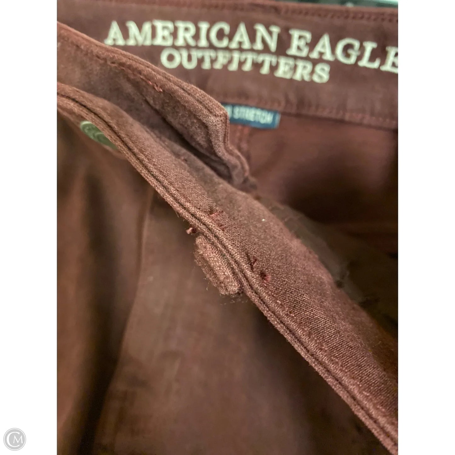 Shorts By American Eagle In Maroon, Size: 8