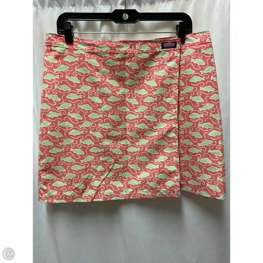 Skirt Mini & Short By Vineyard Vines In Pink, Size: L