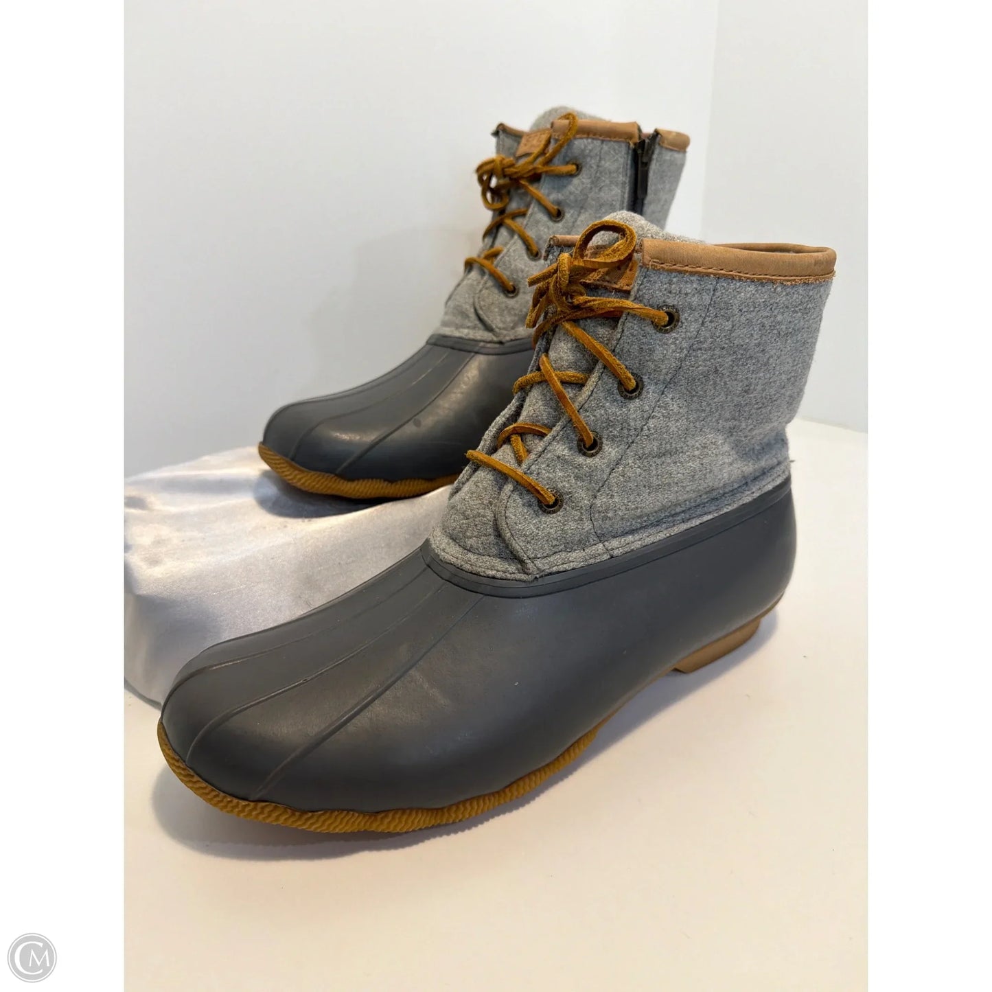 Boots Rain By Sperry In Grey, Size: 12