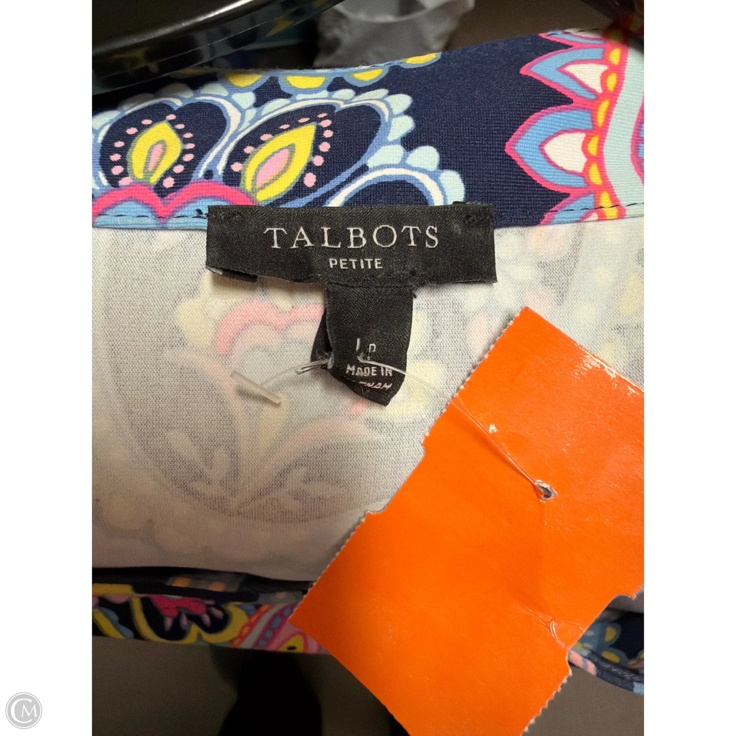 Dress Casual Midi By Talbots In Navy, Size: Lp