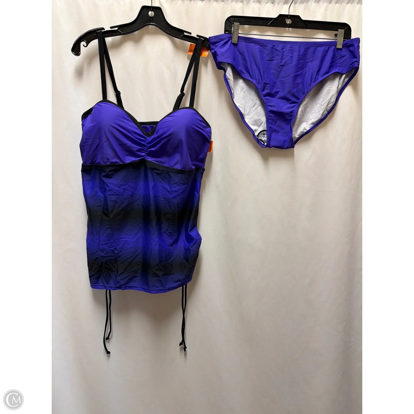 Swimsuit 2pc By Clothes Mentor In Purple, Size: Xl