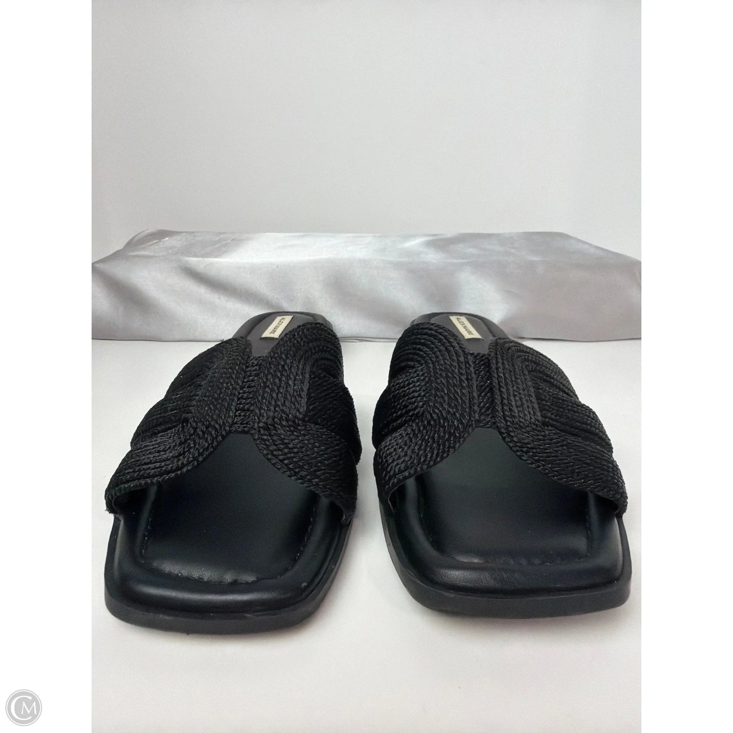 Sandals Flats By Alex Marie In Black, Size: 6.5