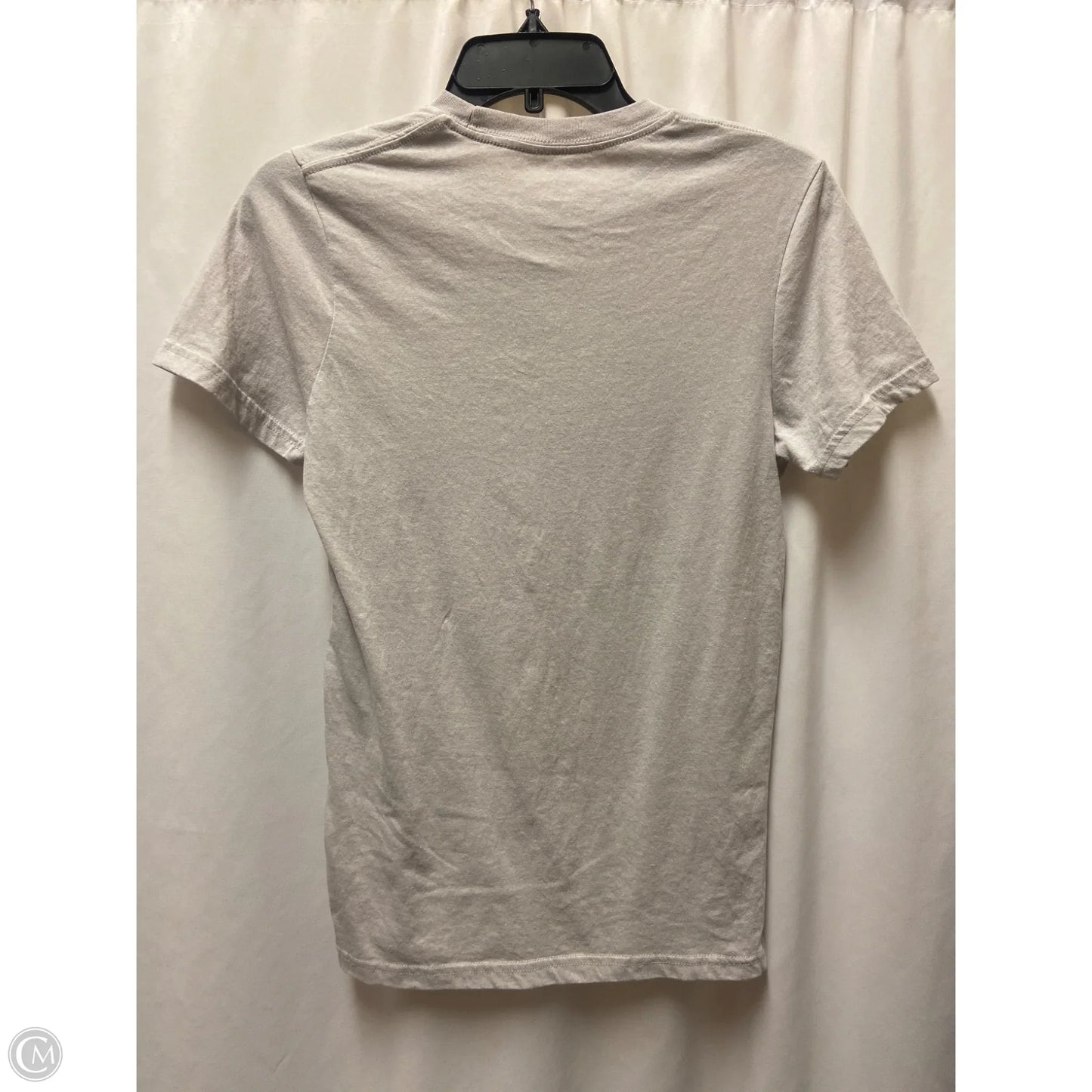 Top Short Sleeve By Clothes Mentor In Grey, Size: S