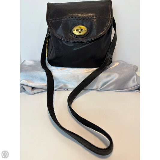Crossbody Leather By Fossil, Size: Medium