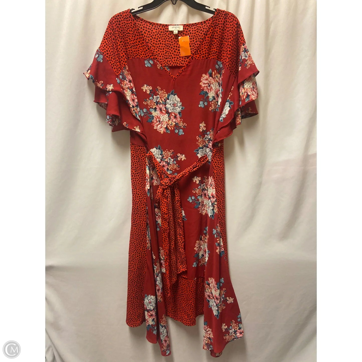 Dress Casual Maxi By Umgee In Orange, Size: L