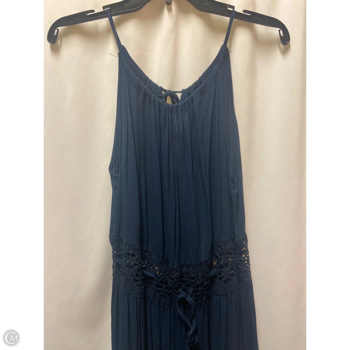 Dress Casual Maxi By No Boundaries In Navy, Size: L