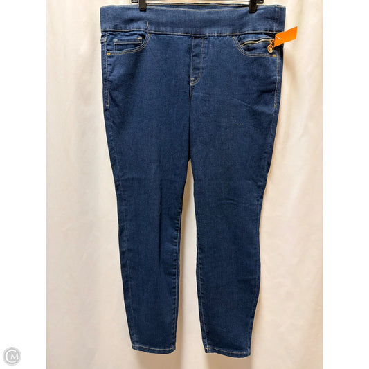 Jeans Straight By Tommy Hilfiger In Blue Denim, Size: 14