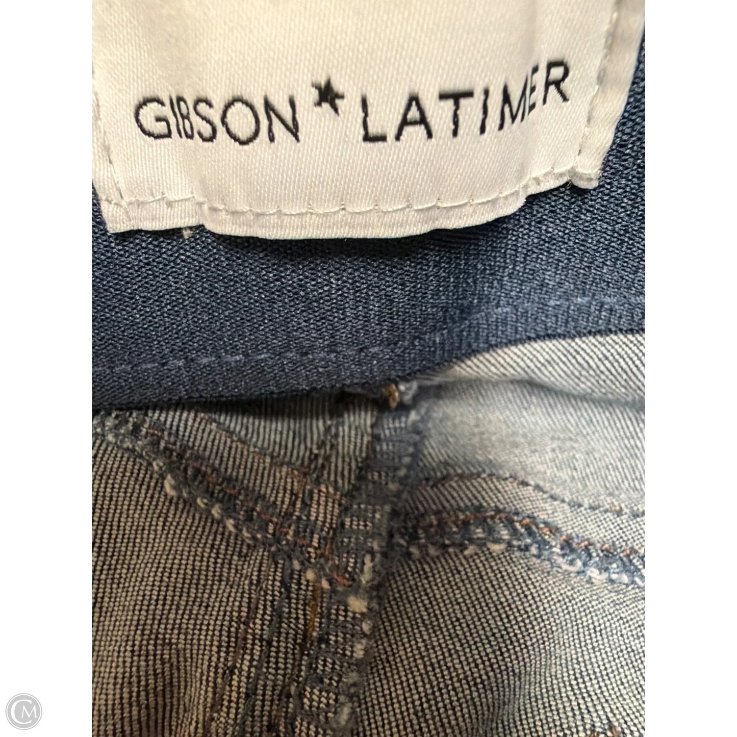 Jeans Straight By Gibson And Latimer In Blue Denim, Size: 8