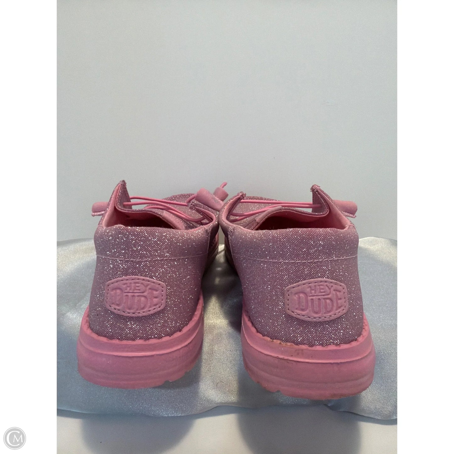 Shoes Flats By Hey Dude In Pink, Size: 8