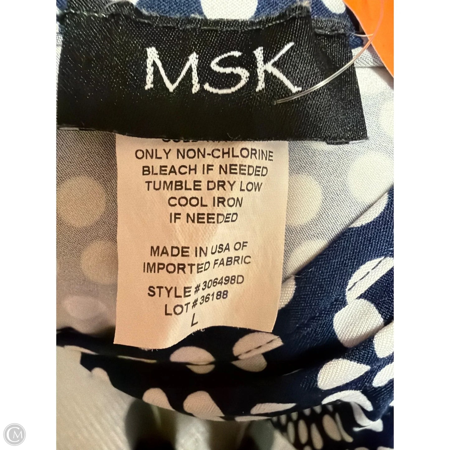 Jumpsuit By Msk In Navy, Size: L