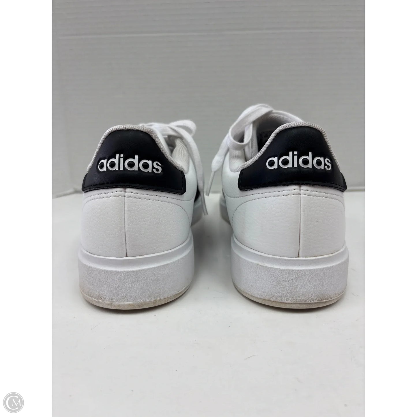 Shoes Sneakers By Adidas In Black & White, Size: 9