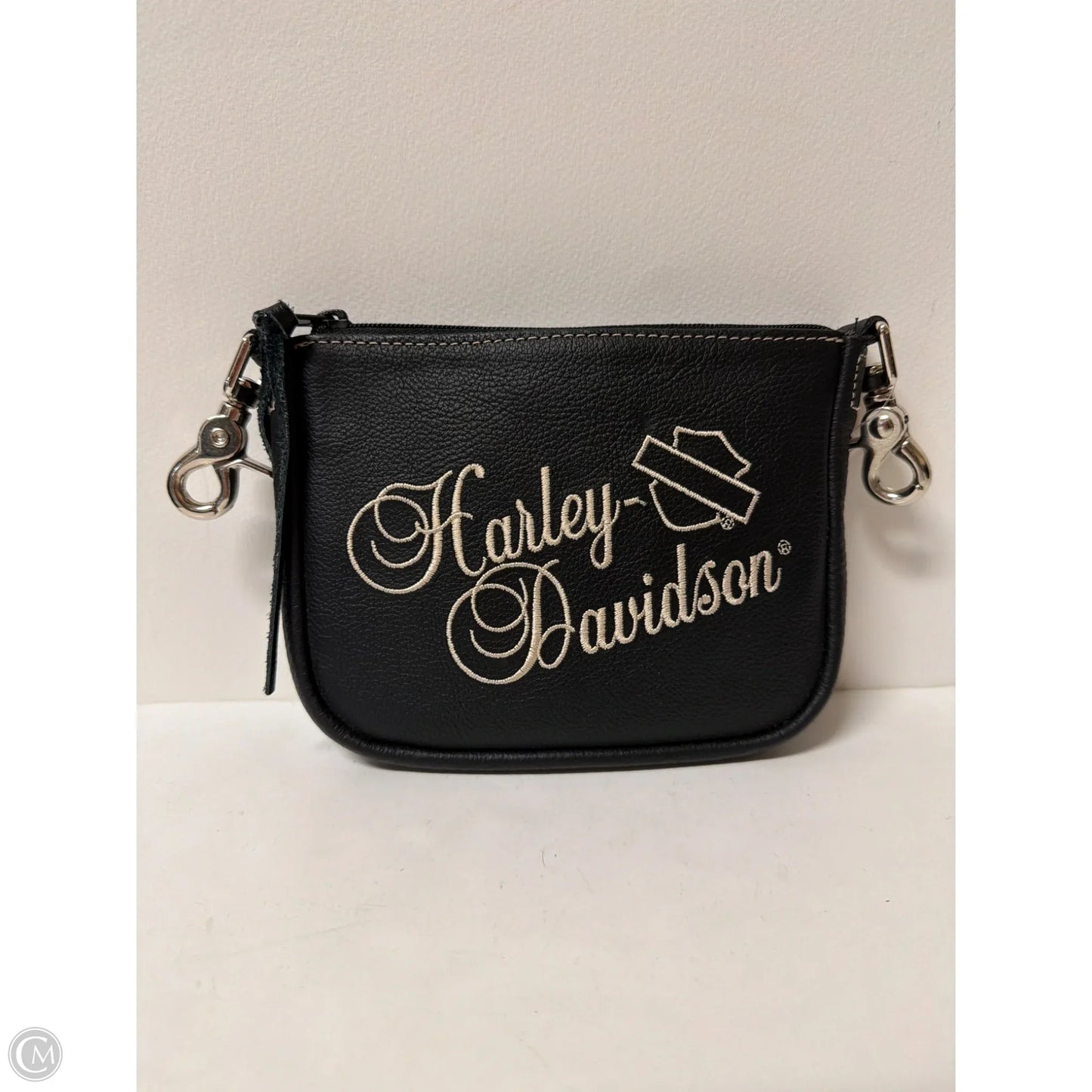 Handbag Leather By Harley Davidson, Size: Small